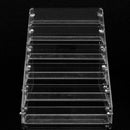 Removable Organizer Storage 6 Tiers Rack Acrylic Clear Nail Polish Cosmetic