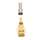10pcs SMA Male Crimp Straight RF Coaxial Connector For RG316 RG174 Cable