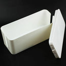 Plastic Wire Storage Box Power Line Storage organizer Cable collect Cases J