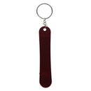 Red Decorative Skateboard Shape Pendants Keyring Keychain L4G3