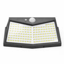 212LED Solar Motion Sensor Wall Light IP65 3 Modes Garden Porch Courtyard Lamp