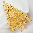 Crystal Rhinestone Enamel Tree Brooch Pin Wedding Party Christmas Gift