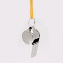 .2Pcs Referee Football Sports Training Survival Metal Whistle with Lanyard New