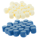 50pc 16mm White Dice Round Corner Acrylic White Dice For D \u0026 D RPG MTG Game