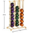 Oasiswj Coffee Pod Storage Holder Capsule Stand For 42 Coffee Pods Home Sto