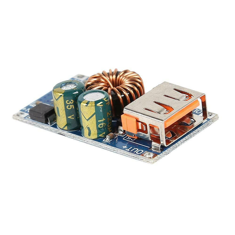 Mobile Phone USB DC Step Down Module 12V 24V to QC3.0 Fast Charging Board A