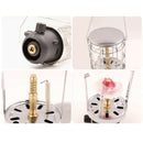 Outdoors Compact Double Mantle Gas Lantern Lamp Propane Light Camping Hiking