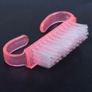 Professional Nail Art Dust Clean Brush After File Manicure,Pink