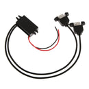 DC/DC Car Auto Converter Board 12V-5V 3A 15W With Duble USB Output Power Adapter