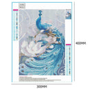 5D DIY Full Drill Diamond Painting Fantasy Peafowl Cross Stitch Embroidery