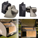 Half-moon Push Lock Keyless Push Latch Catch Wardrobe Drawer Cabinet Lock A