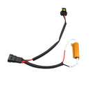 2Pcs 9006 Led Resistor Kit Relay Harness Adapter Anti-Flicker Error Decoder