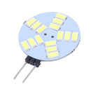 4 X G4 15SMD 5630 LED 12V Spot Light Bulb 330-360LM Cold White H7A6