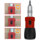 6.35mm Key Ratchet Screwdriver Wrench Handle Ratchet Socket Screw DriverBX
