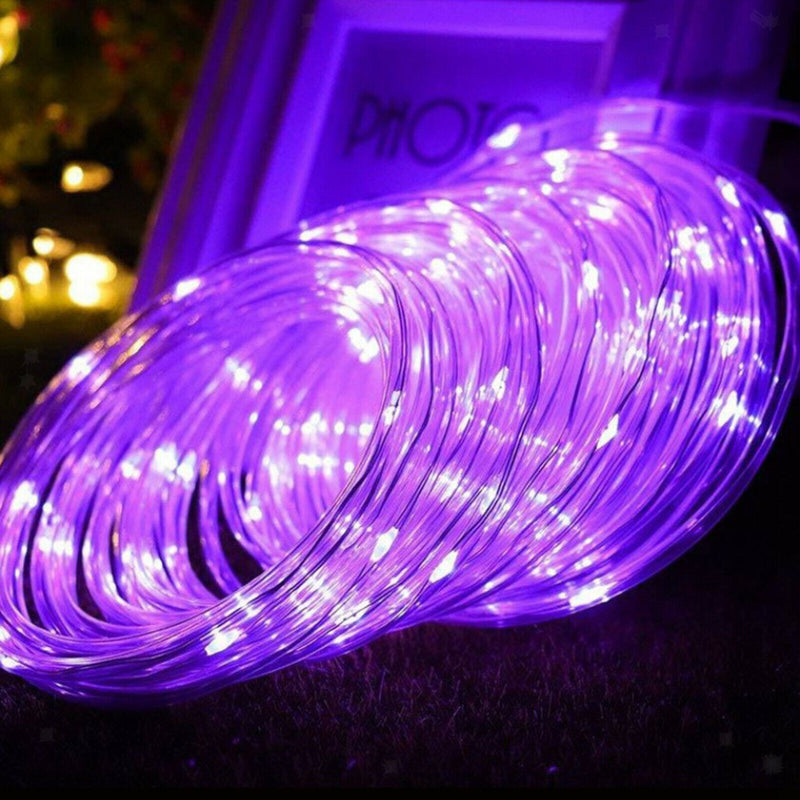 100 LED Curtain Fairy Lights USB String Light With Remote Xmas Party Wedding