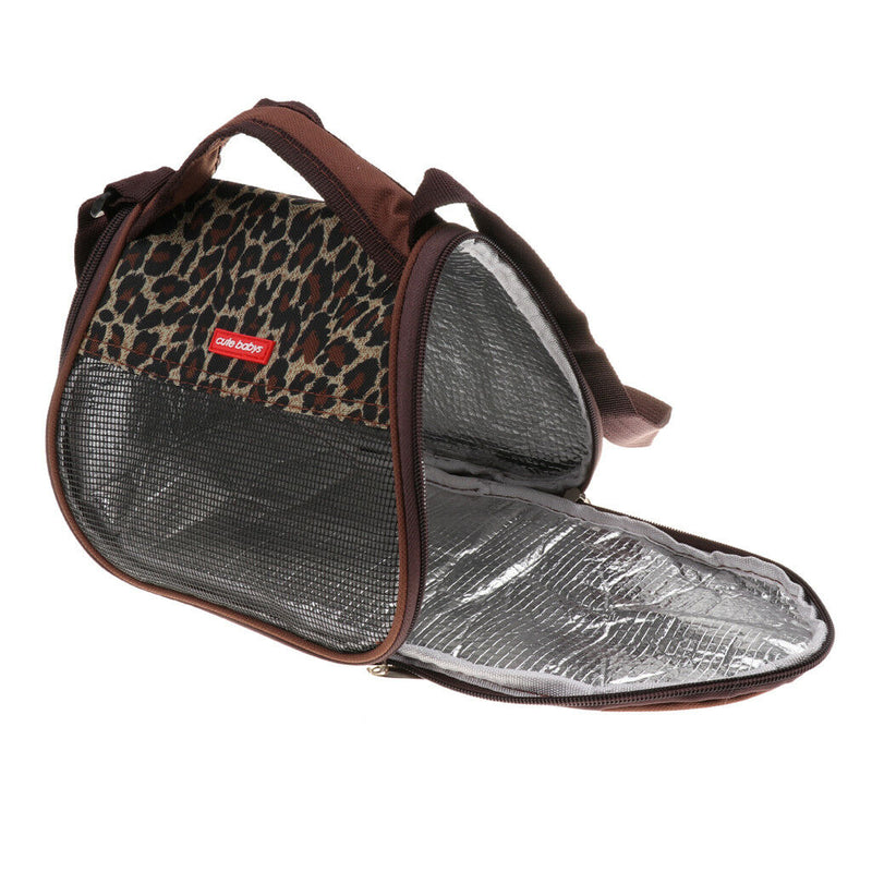 Pet Small Animal Carrier Travel Tote Bag Hamster Rat Coffee A