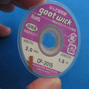 100% Brand  5 ft. 2mm Desoldering Braid Solder Remover Wick GOOT XPS