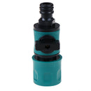 Plastic Valve with Quick Connector Garden Irrigation Pipe Hose Adapter Switc Gw