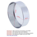 15cm Ultra-fine Stainless Steel Flour Sifter Flour Sieve Kitchen Tools