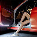 2x Car Door Opening Warning LED Strip Light Flashing Signal Anti-collisionS Ew