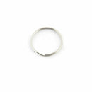 100pcs 25 mm Metal Key Holder Split Rings Keyring Keychain Key Fob I8V6