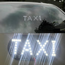 12V Auto Vehicles Car Windscreen Cab Sign White 45 LED Taxi Light Lamp 1.5M cord
