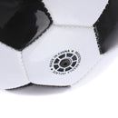 1pc Children Soccer Ball PVC Size 2 Classic Black And White Training  OZ