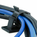 10x Cable Clips Adhesive Cable Management Wire Holder Organizer