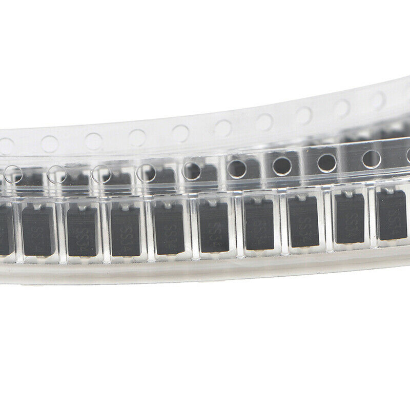 100 PCS 1N5822 SS34 DO-214AC IN5822 SMD Schottky Rectifier Diodes Through Ho Ew