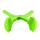 Creative Anti-Freeze Hand Plastic Snowball Clip with Rivet Color Random