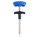 Small Size Fishing Lure Remover Fish Aluminum Tube Hook Detacher (Blue)  A