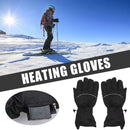 Battery Powered Electric Heated Gloves Automatic Temperature Control Outdoor Ski