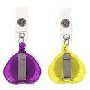 2PcsRetractable Reel Key ID Card Badge Tags Clips Holder Carabiners Re rsPGjo Gw