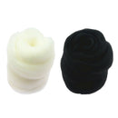2x Fibre Wool Yarn Roving for Needle Felting Hand Spinning Needlework Craft