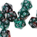 10/set 20 Sided D20 Dice For TRPG Game   DND Cup Game