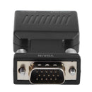 Portable VGA Male Port to HDMI Female Port Converter Adapter Connector