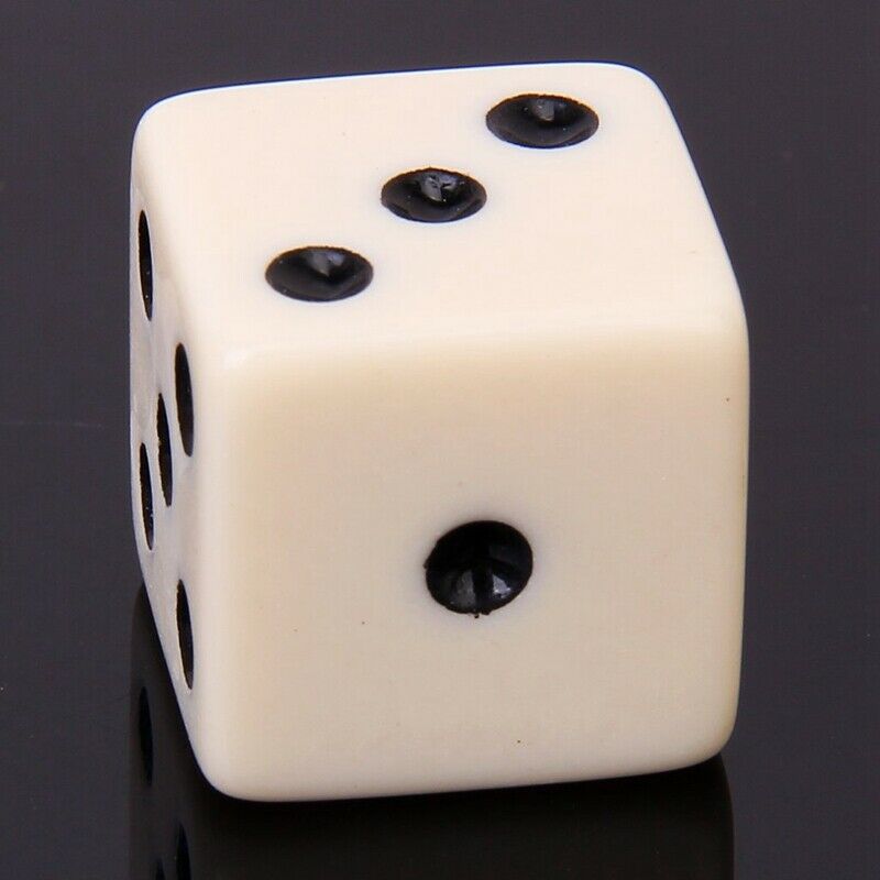Mirror Dice Illusion Trick Game Magic Props O4V5