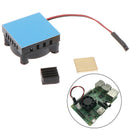 Fan Square Cooling Fan with Heatsink Cooler Kit For Raspberry Pi 4 / Gw