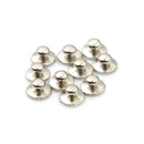 10pcs Dental Supplies Orthodontic Ortho Lingual Buttons Bondable Round Base M&E