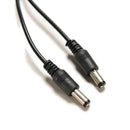 Black Female to 2 Male DC Power Plug Cable Splitter 5.5x2.1mm Adapter For CCT OZ