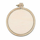 Mini Embroidery Hoop Wooden Frame Hand Cross Stitching Hoop Framing DIY Cra W1A4