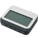 Magnetic Digital 24 Hours Kitchen Timer/ Clock with Large Screen (Grey) I3W3