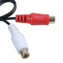 Car RCA Male to Female Ground Loop Isolator Noise Filter 15A