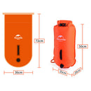 High Visible Waterproof Swim Buoy Inflatable Dry Bag Open Water Swimming Floats