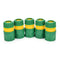 5Pcs 34Mm 1/2 Inch Hose Pipe Fitting Set Quick Yellow Water Connector Adapt