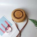 Fashion Explosion Straw Circle Bags Women Summer Handwoven Bali Round Retro