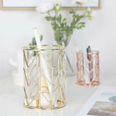 Pen Holder, Makeup Brush Holder Wire iron Pencil Holder Desk Accessories Ro