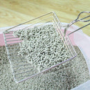 Litter Scooper Stainless Steel Saves Time & Reduces Dust Metal Craft