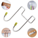 1pc Stainless Steel Double S Shape Storage Hook for Bathroom Kitchen Wall Hoo Gw
