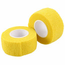 6 PCS First Aid Medical Self-Adhesive Elastic Bandage Tape (Yellow, 2.5cm) R4E5